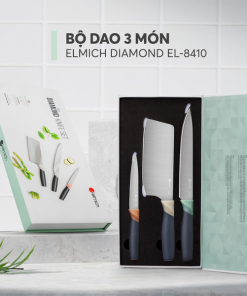 Bộ dao Diamond 3 món đóng hộp Elmich EL8410