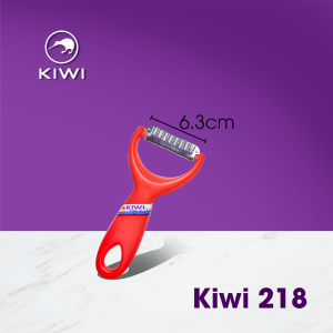 Kiwi - Dao bào sợi 218 cán nhựa đỏ - R218