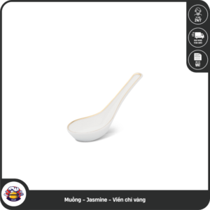 Muỗng - Jasmine - Viền chỉ vàng