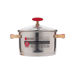 Nồi inox 304 Red Velvet 20cm