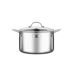 Nồi inox cao cấp 3 lớp đáy liền Trimax 20cm