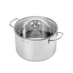 Nồi luộc gà inox 3 lớp đáy liền Elmich Trimax Classic 2410OL size 28cm