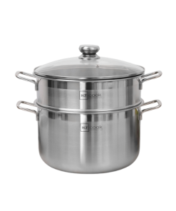 Bộ nồi xửng inox nắp kính 28 cm Fivestar HT Cook HTNX28001