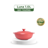 Nồi dưỡng sinh Luna 1.0 L + nắp (CK) - HealthyCook - Màu Đỏ 2