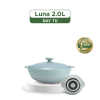 Nồi dưỡng sinh Luna (Nồi cạn) 2.0 L + nắp (CK) (bếp từ) - Màu Xám 2