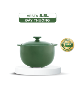 Nồi dưỡng sinh Vesta (Nồi tròn cao) 5.5 L + nắp (CK)