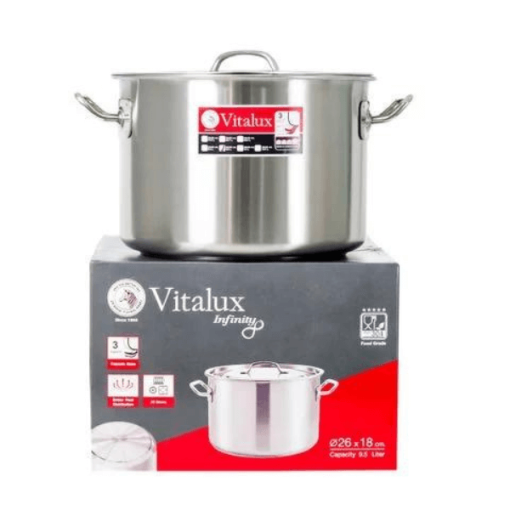 Nồi hầm 3 đáy Vitalux Infinity 26x18cm