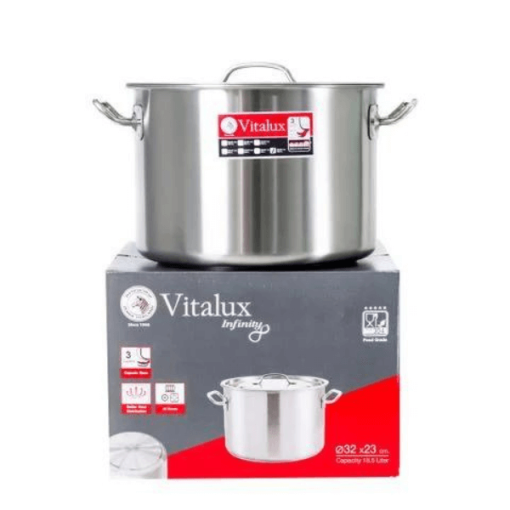 Nồi hầm 3 đáy Vitalux Infinity 32x23cm - 18.5L - 171347