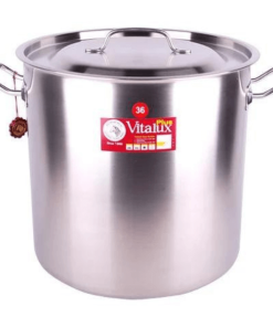 Nồi hầm Inox Vitalux 3 đáy nắp Inox 40x15cm - 171320