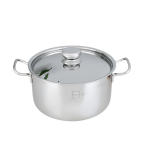 Nồi inox 3 đáy nắp inox 24 cm Fivestar FSN24-SW