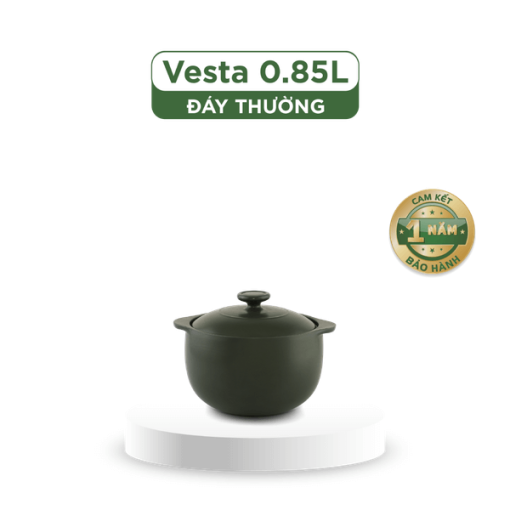 Nồi Sứ Dưỡng Sinh Minh Long Healthy Cook Vesta 0.85 L