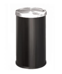 THÙNG ĐỰNG RÁC INOX A35-O(ĐEN)