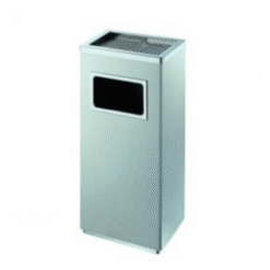 THÙNG RÁC INOX CHỮ NHẬT A34-A TRẮNG