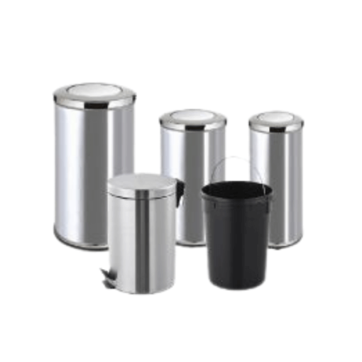 THÙNG RÁC INOX CÓ NẮP ĐẬY