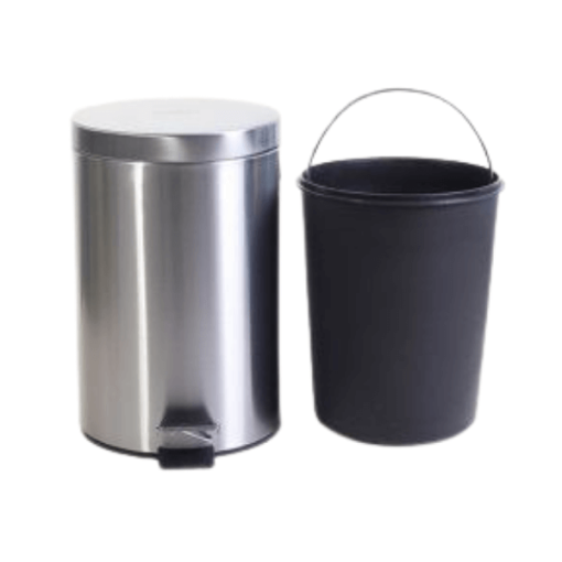 THÙNG RÁC INOX ĐẠP CHÂN 30L