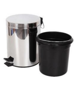 THÙNG RÁC INOX ĐẠP CHÂN 5 LÍT