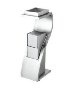 THÙNG RÁC INOX GẠT TÀN HÌNH CHỮ Z