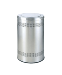 THÙNG RÁC INOX NẮP BẬP BÊNH