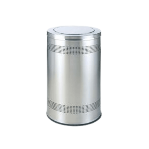 THÙNG RÁC INOX NẮP BẬP BÊNH