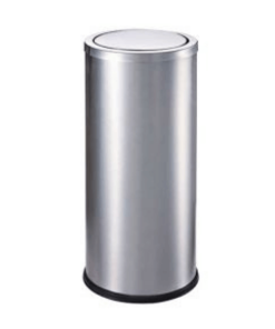 THÙNG RÁC INOX TRÒN A35-F