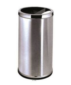 THÙNG RÁC INOX TRÒN CÓ GẠT TÀN