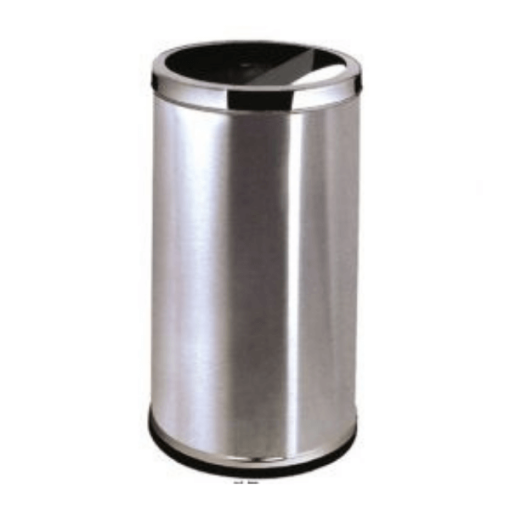 THÙNG RÁC INOX TRÒN CÓ GẠT TÀN