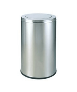 THÙNG RÁC INOX TRÒN NẮP BẬP BÊNH CỠ ĐẠI