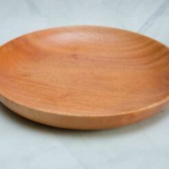 Dĩa Gỗ tròn mới 18cmx2.3cm DCNHMK (1)