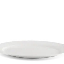 Dĩa oval 21 cm - Jasmine - Trắng Ngà