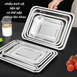 Lựa Chọn Khay inox 304 Theo Phong Cách Nhà Hàng
