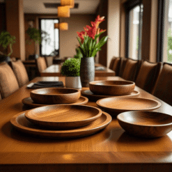 Bát đĩa gỗ nhà hàng 800x800 (2)