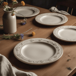 Cách Sắp Xếp Bát Đĩa Nhà Hàng Phong Cách Rustic Hiệu Quả