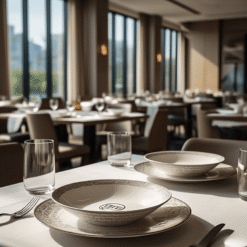 Lựa Chọn Bát Đĩa Nhà Hàng In Logo Theo Phong Cách Nhà Hàng