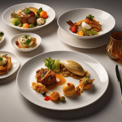 Cách Sắp Xếp Bát Đĩa Nhà Hàng Kiểu Dáng Tròn Hiệu Quả