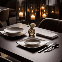 Tại Sao Lựa Chọn Bát Đĩa Nhà Hàng Kiểu Dáng Vuông Quan Trọng?