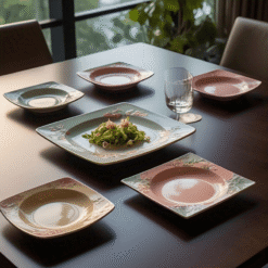 Bảng Giá Các Loại Bát Đĩa Nhà Hàng Kiểu Dáng Vuông (Tham Khảo)