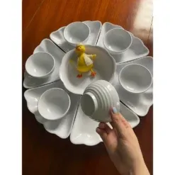 Tại Sao Lựa Chọn Bộ bát đĩa Bát Tràng hoa mặt trời Quan Trọng?