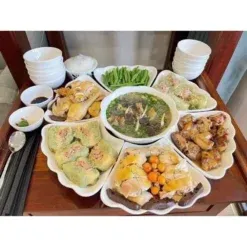 Bộ bát đĩa Bát Tràng hoa mặt trời Là Gì?