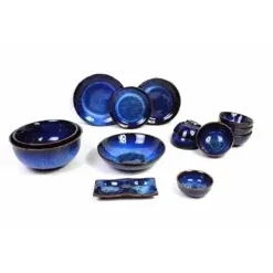 Bộ Bát Đĩa Bát Tràng Men Hỏa Biến DCNH (3)