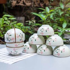 Lựa Chọn Bộ bát đĩa Bát Tràng men kem Theo Phong Cách Nhà Hàng