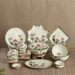 Tại Sao Lựa Chọn Bộ bát đĩa Bát Tràng men khử Quan Trọng?