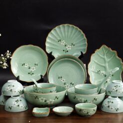 Bộ Bát Đĩa Bát Tràng Men Lam Là Gì?