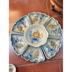 Bộ Bát Đĩa Bát Tràng Men Rạn