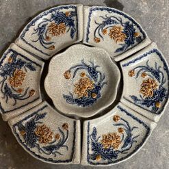 Bộ Bát Đĩa Bát Tràng Men Rạn DCNH (2)