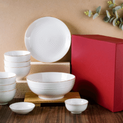 Tại Sao Nên Lựa Chọn Bộ Bát Đĩa Bát Tràng Men Trắng Cho Nhà Hàng Hiện Đại?