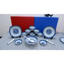 Các Loại Bộ bát đĩa Bát Tràng phong cách cổ điển Phổ Biến