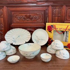 Bộ bát đĩa Bát Tràng quà tặng Là Gì?