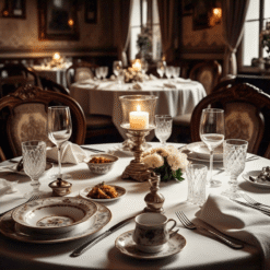 Dụng Cụ Bàn Ăn Nhà Hàng Món Âu