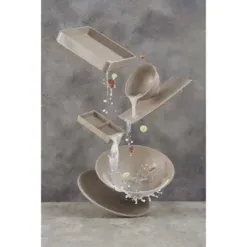 Bộ Bát Đĩa SUPERWARE Nhựa Phíp 100% Melamine - Light Brown N1 DCNH (3)