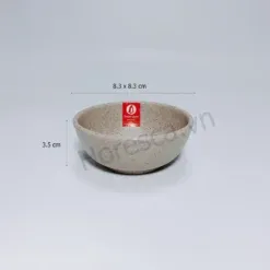 Bộ Bát Đĩa SUPERWARE Nhựa Phíp 100% Melamine - Light Brown N1 DCNH (7)